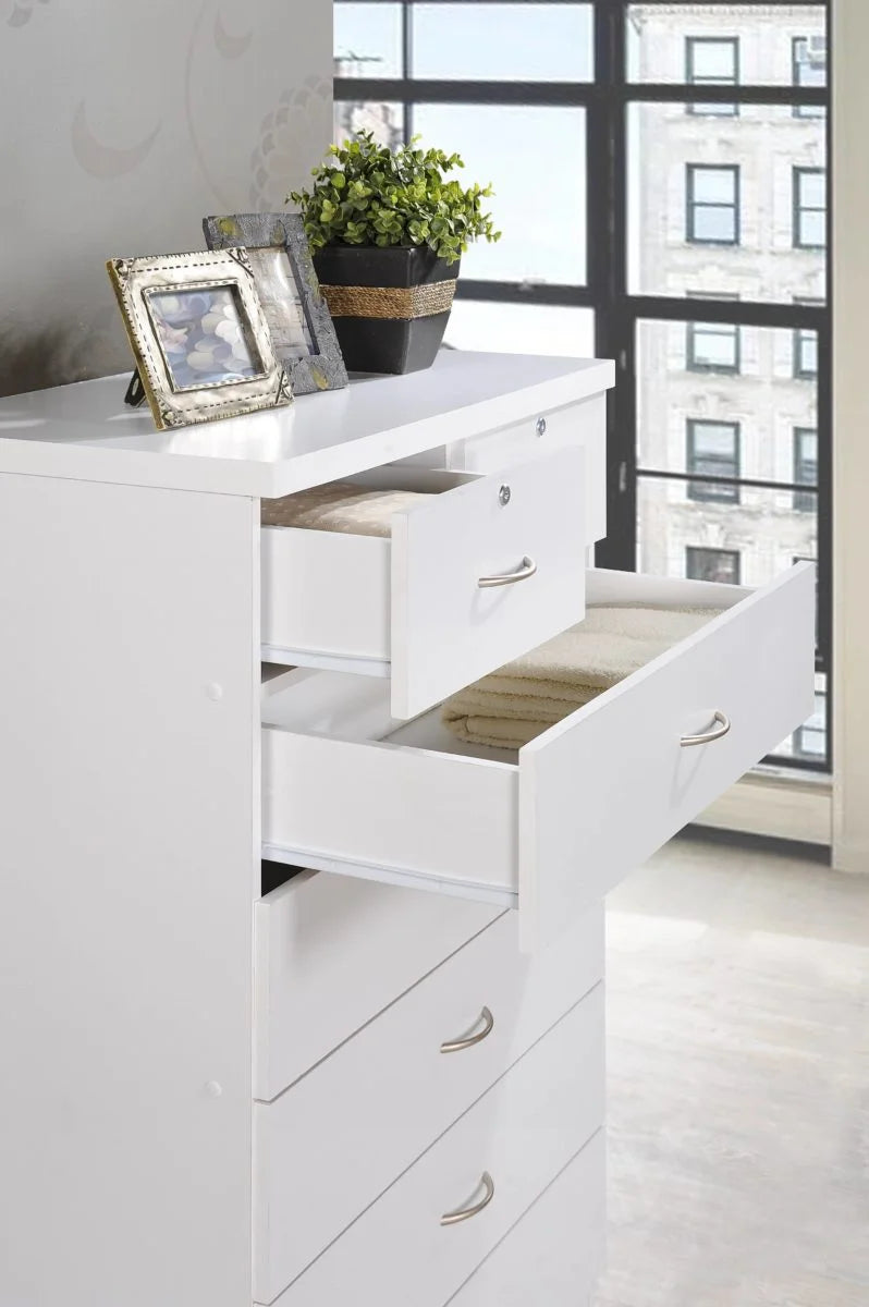 Mahogany 7 Drawer Dresser with Two Locks X37105