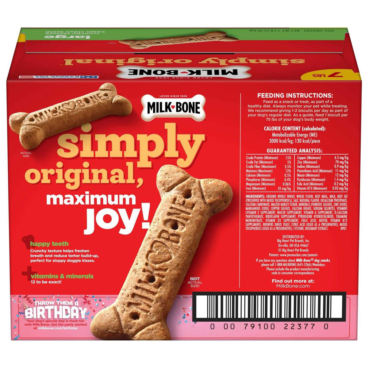 Original Dog Biscuits H1729