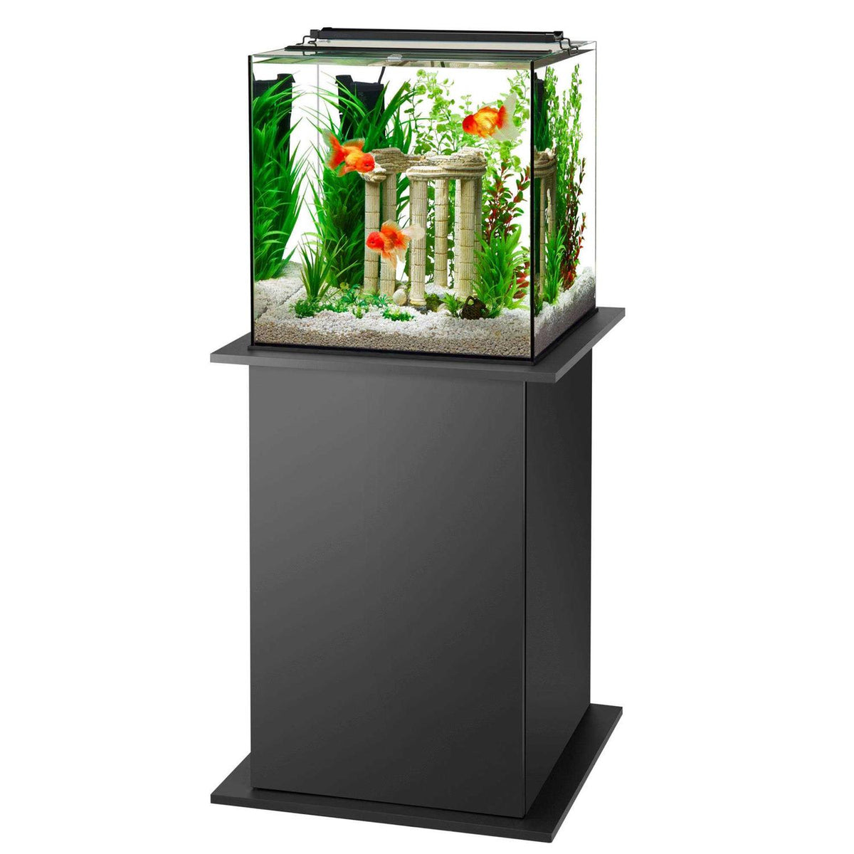 Black Pedestal Aquarium Stand P63029