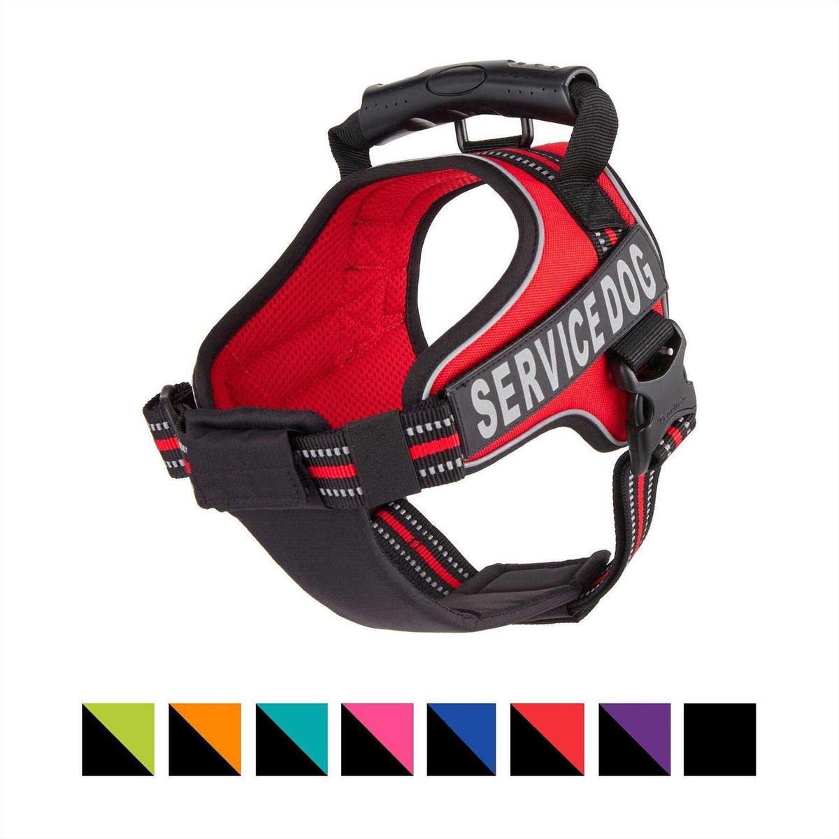 Service Dog Vest Harness with Reflective Patches and Handle Y16879