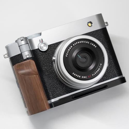 Handmade Wood Hand Grip L Plate Alloy Base Camera Holder M70626