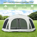 20 Person Camping Tent with 2 Doors and Screen Room M9559