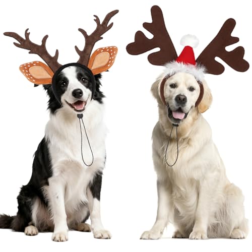 Dog Christmas Antlers Headbands Set P50354