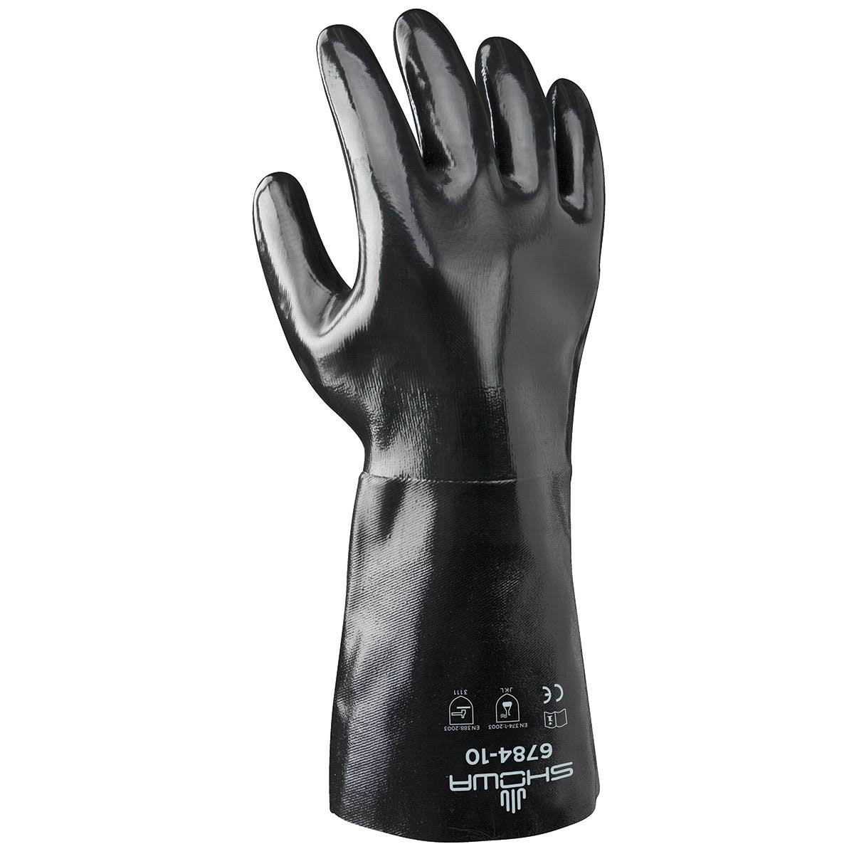 Black Large Neoprene Protective Gloves P971917