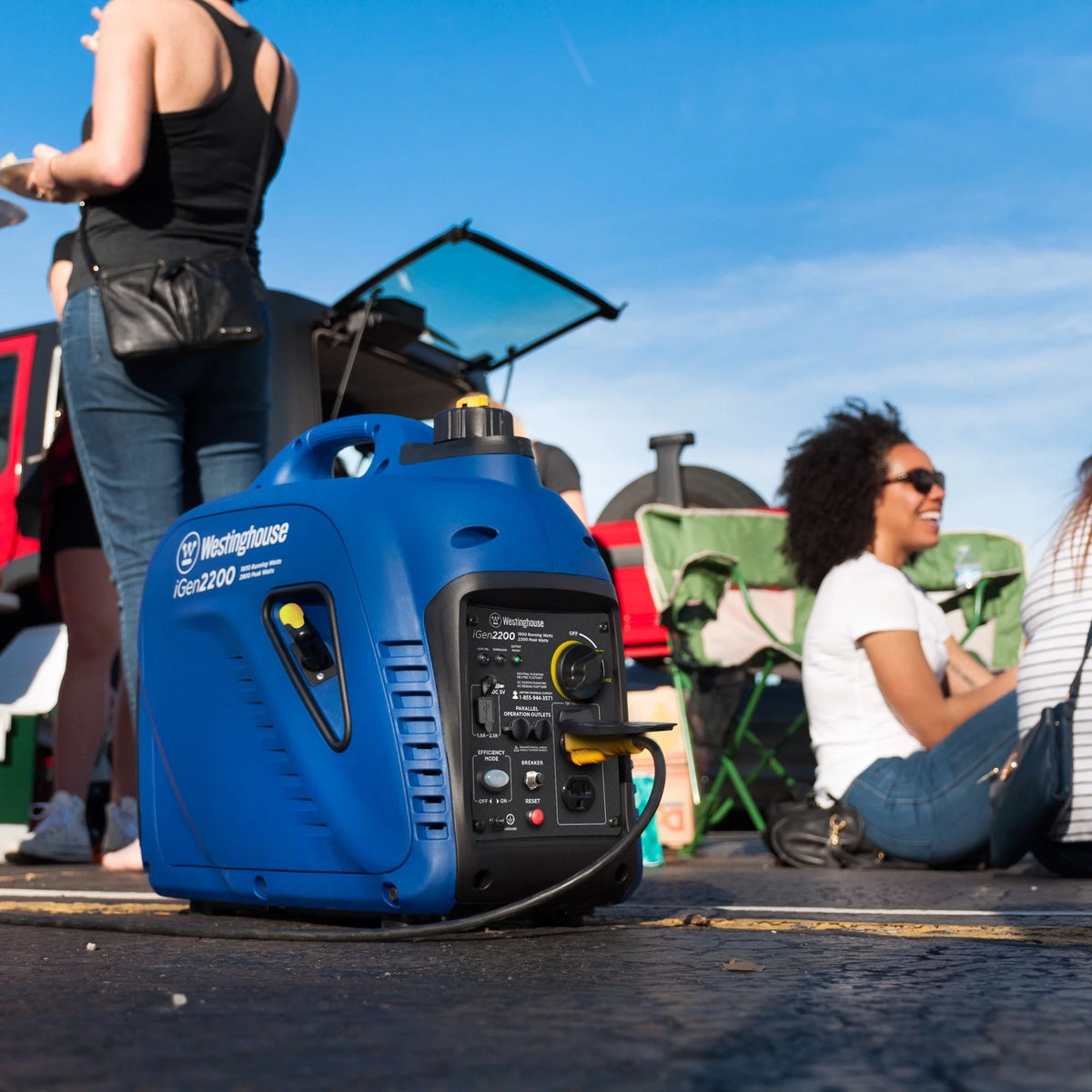 2200 Peak Watt Portable Gas Inverter Generator A357704