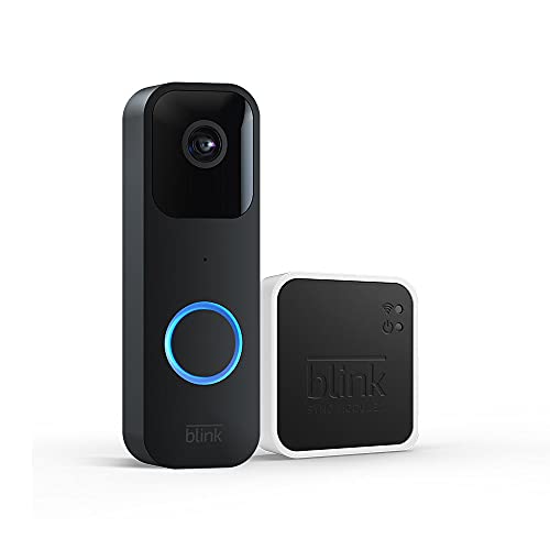 Black Video Doorbell with Sync Module 2 E9135