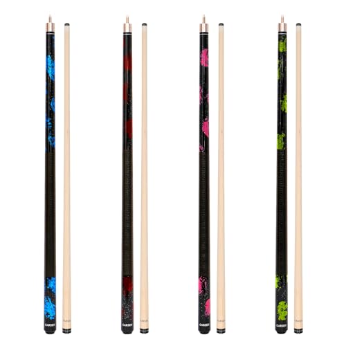 4 Pieces 58 inch Pool Cue Stick Q338