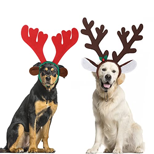 Dog Christmas Antlers Headbands Set P50354