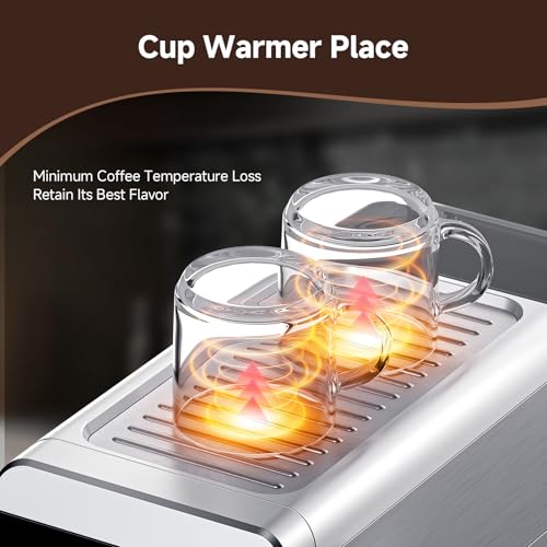 Espresso Coffee Machine 20Bar Pressure Compact Latte Machine G143