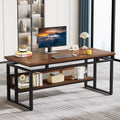 63" Computer Office Desk with Thickened Board N88271