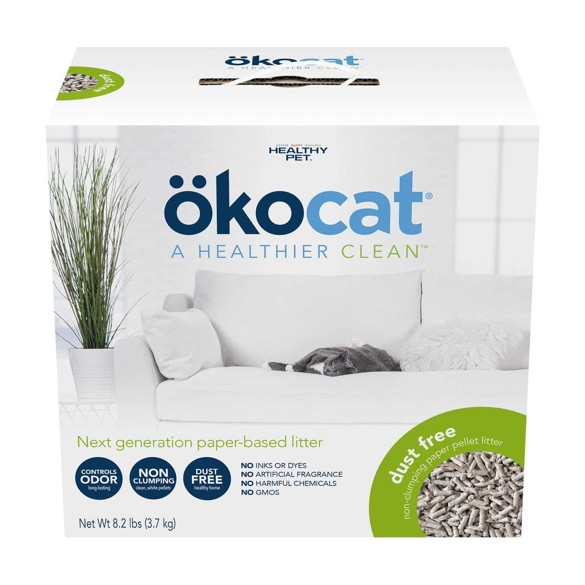 Natural Dust-Free Paper Cat Litter T635