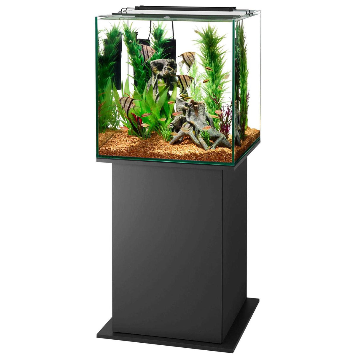Black Pedestal Aquarium Stand P63029