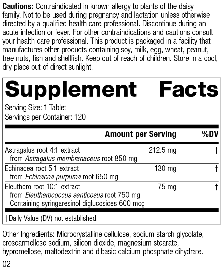 Astragalus Complex 120 Tablets I768941