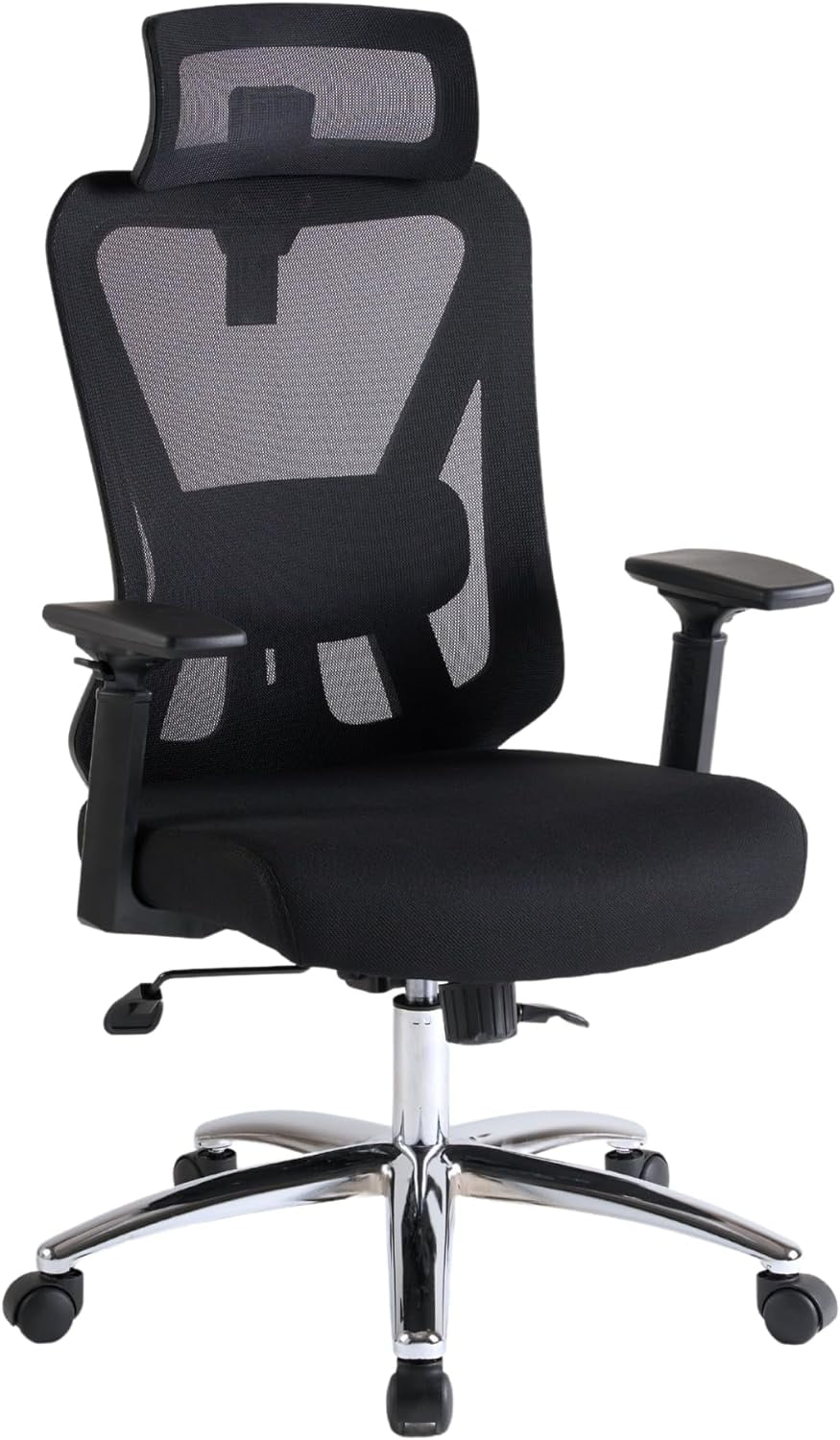 Black Mesh Ergonomic High Back Office Chair with Lumbar Support E880