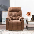 Brown Electric Lift Recliner with Cup Holders Y434028