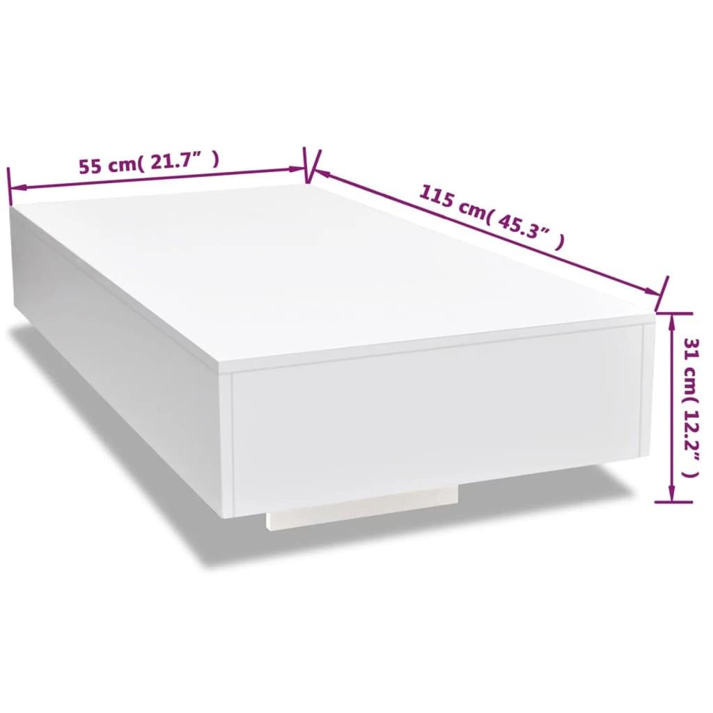 White High Gloss Coffee Table M56157