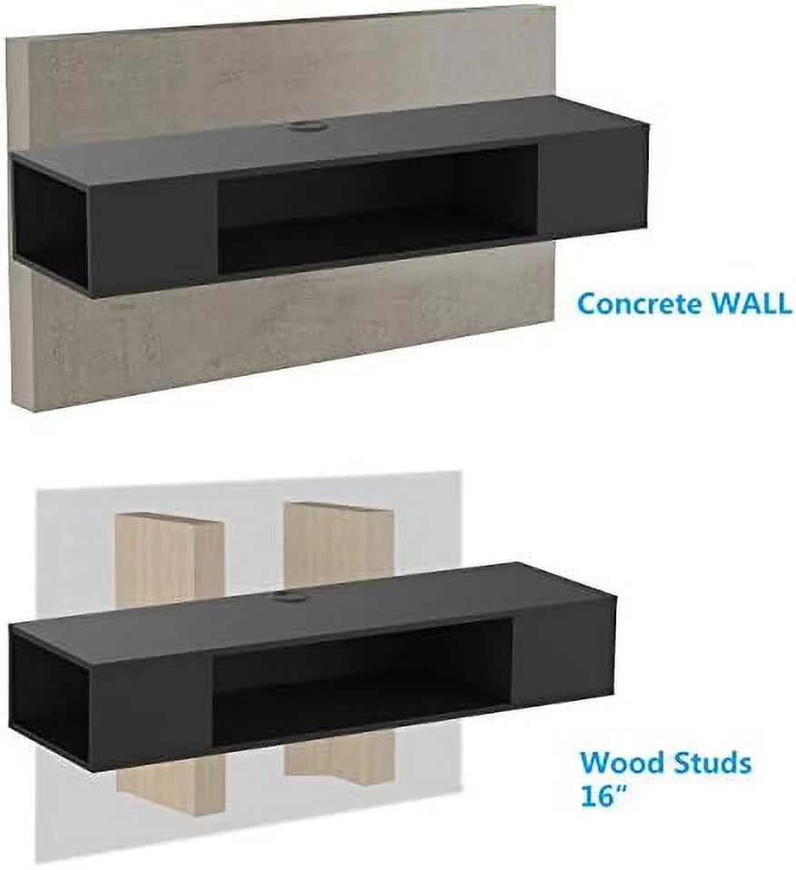 Floating Wall Mounted TV Stand Media Console F46419