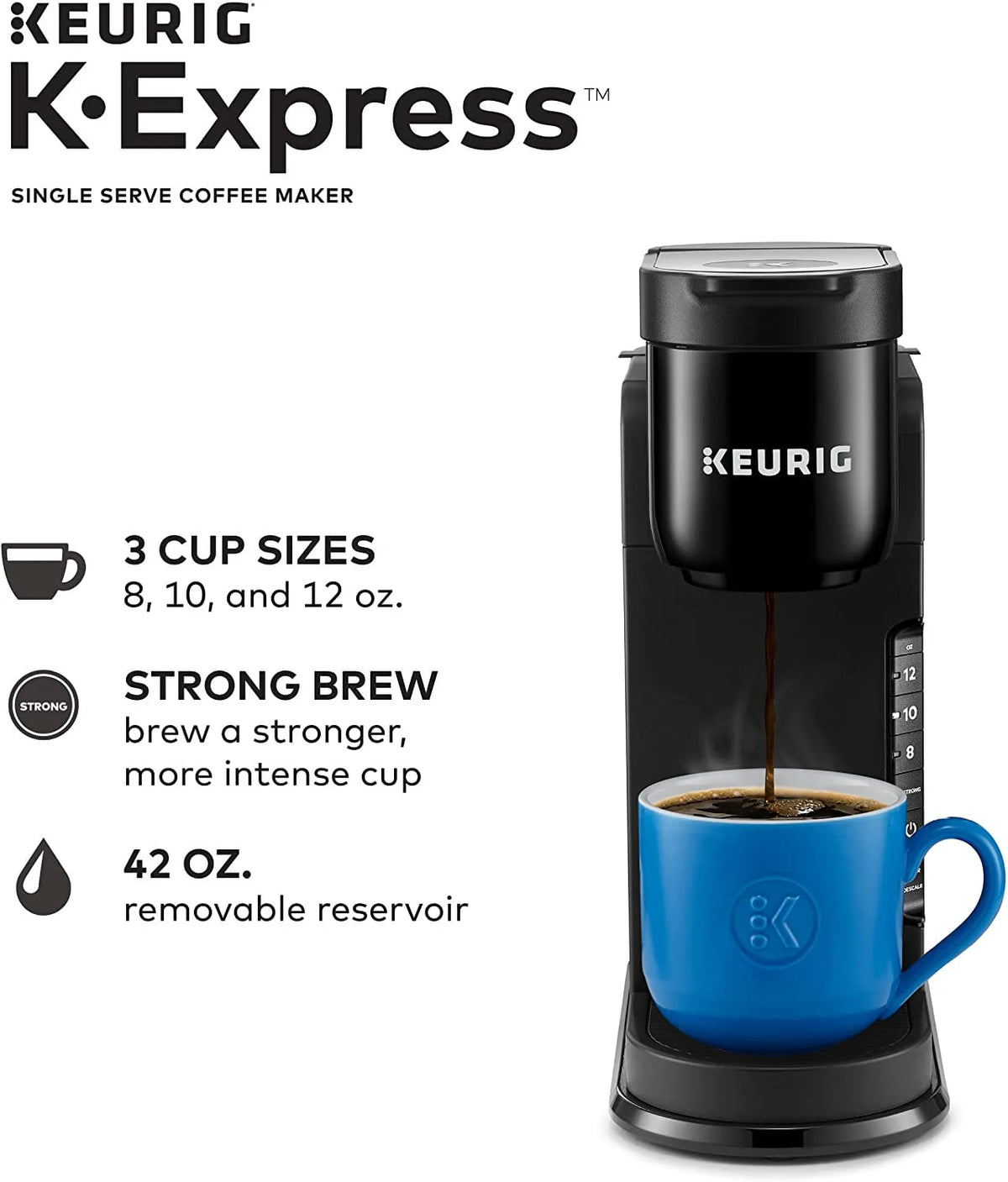 Single Serve Black Coffee Maker O8905