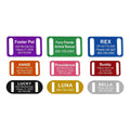 Slide-On Pet ID Tag Collar Tag D96570
