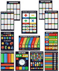 Math Posters 12 Pack Glossy Paper M370226