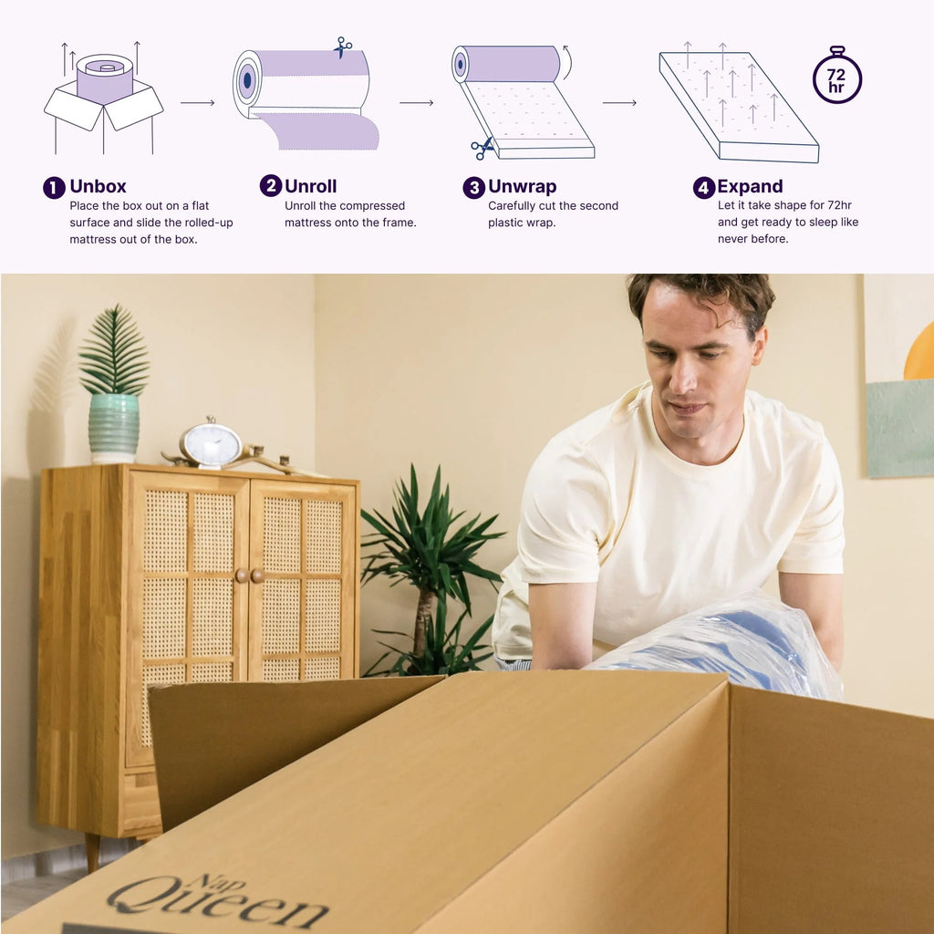 Queen Size Hybrid Memory Foam Pocket Spring Mattress X208212