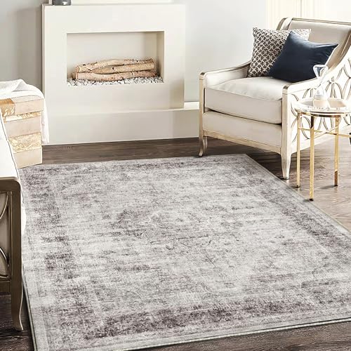 6'x9' Washable Vintage Area Rug T922