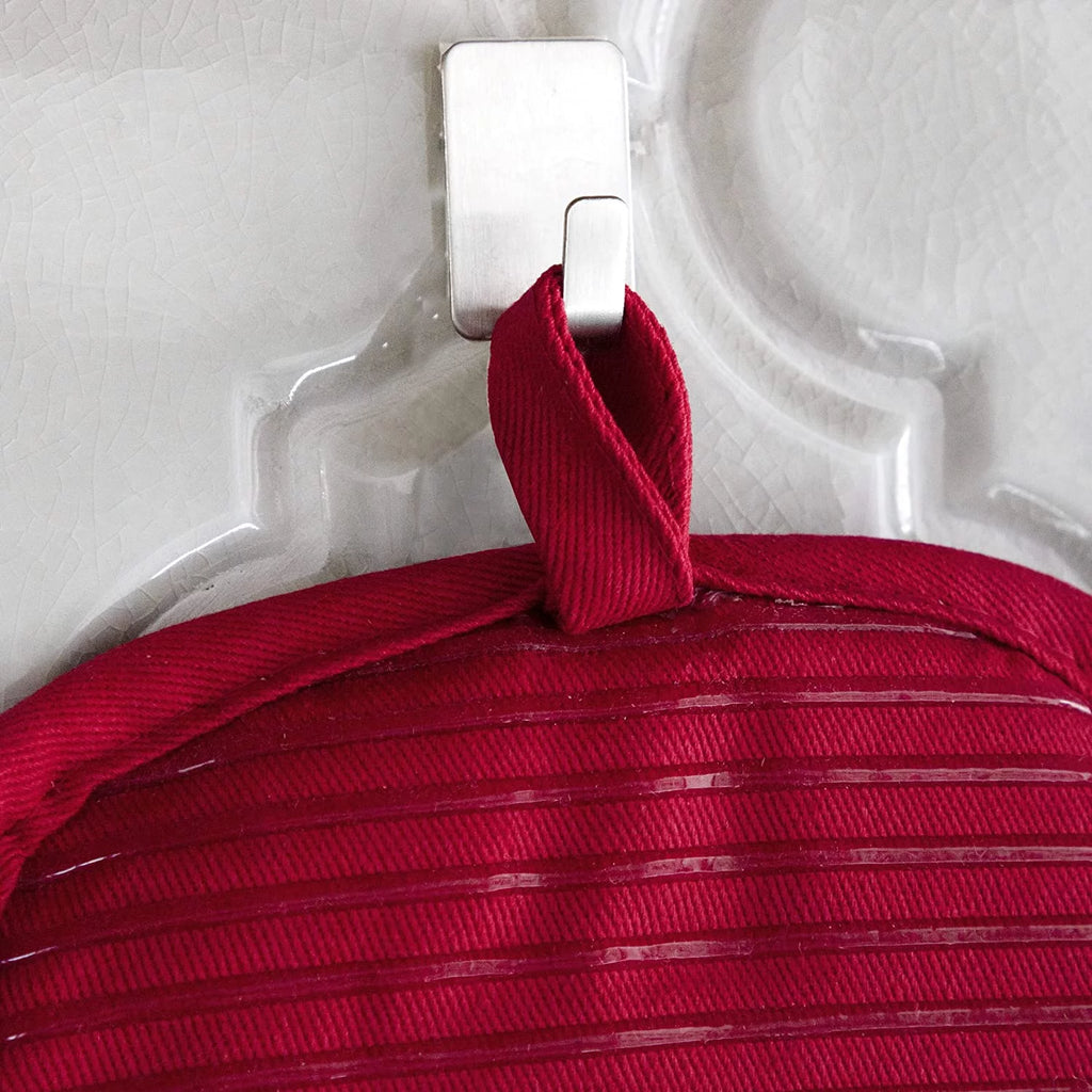 Pot Holder & Heating Pad, 2-Pack 100% Cotton Heat Resistant Z31707