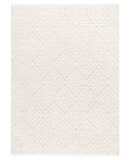 Ivory High-Low Texture Area Rug 9'2x12'5 R6312