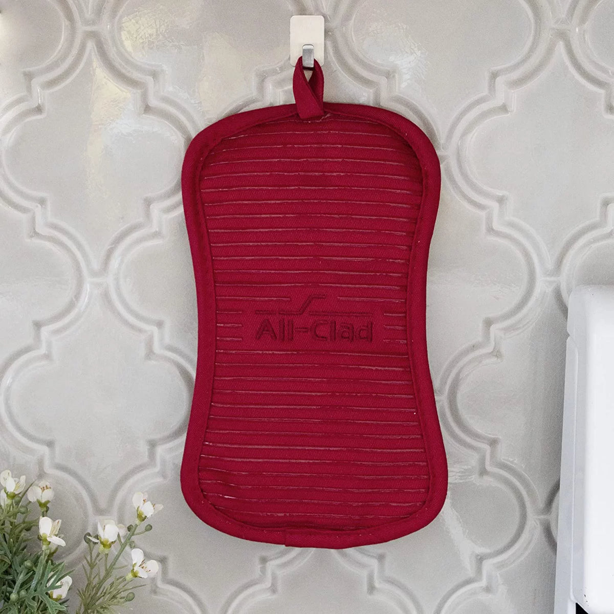 Pot Holder & Heating Pad, 2-Pack 100% Cotton Heat Resistant Z31707