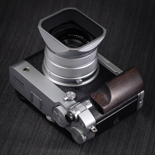 Handmade Wood Hand Grip L Plate Alloy Base Camera Holder M70626