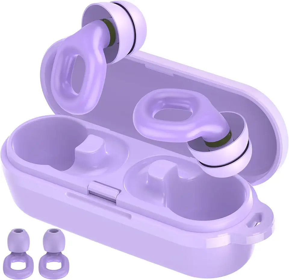 Reusable Soft Silicone Noise Cancelling Ear Plugs 35dB C423