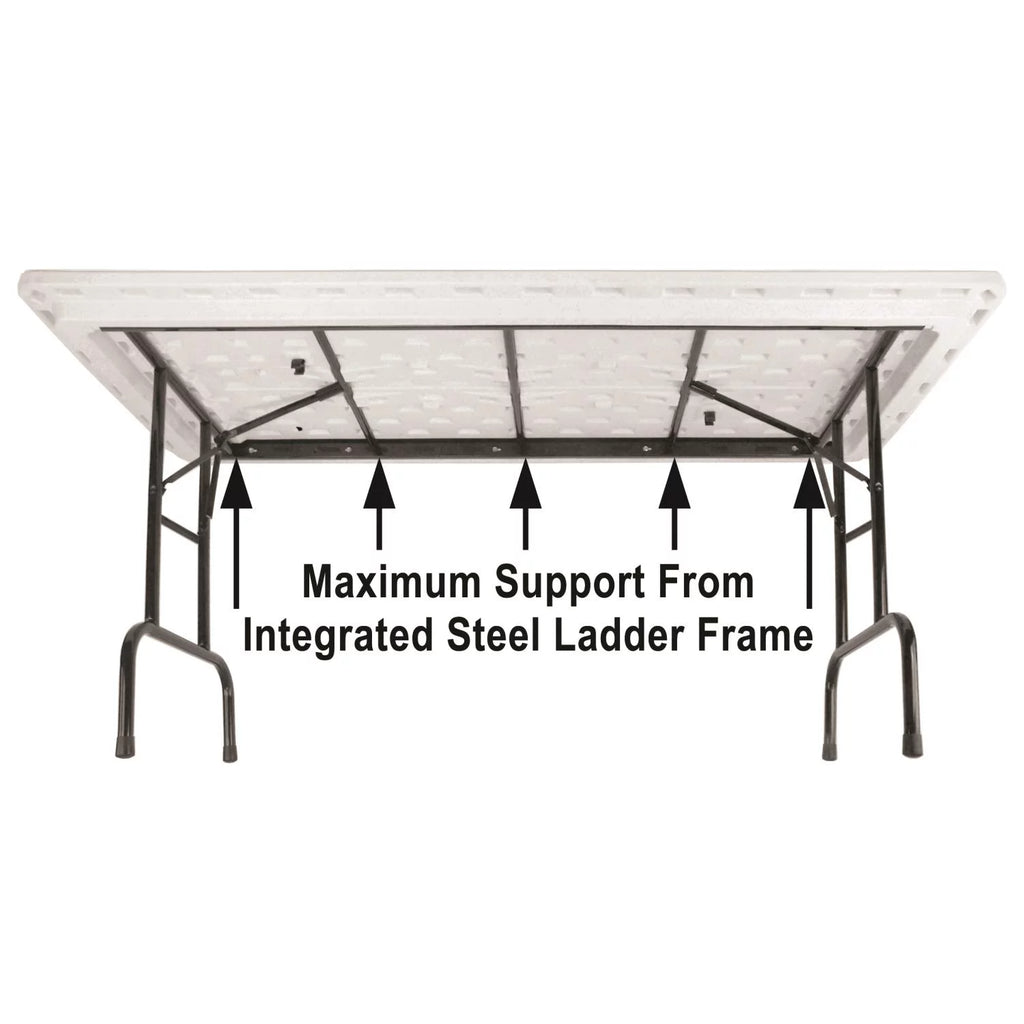 Green Adjustable Height Folding Table L444990