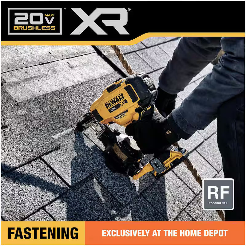 20V MAX Lithium-Ion Cordless Roofing Nailer Kit J304