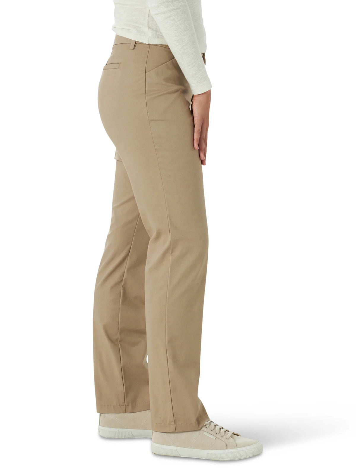 Straight Leg Wrinkle Resist Stretch Pant A24092