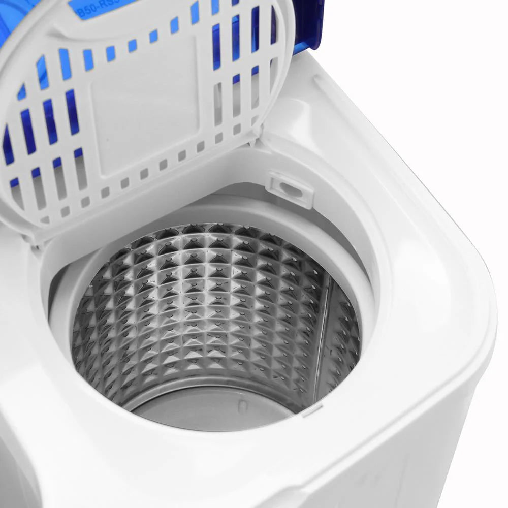Portable Twin Tub 16.6lbs Washer & Dryer, White N129