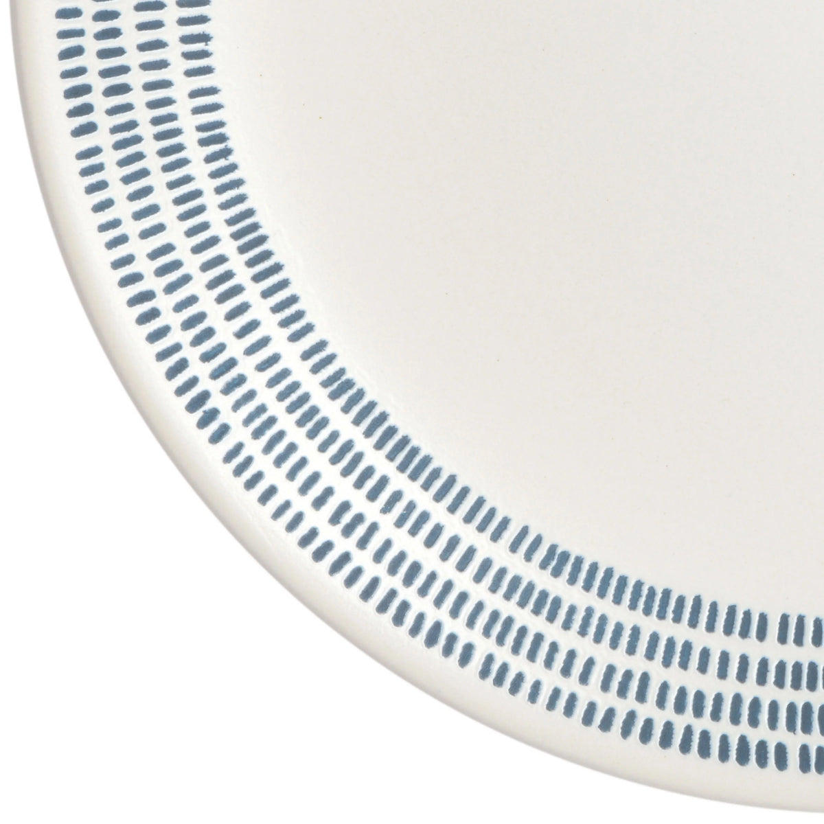 16-Piece White Stoneware Dinnerware Set A5213