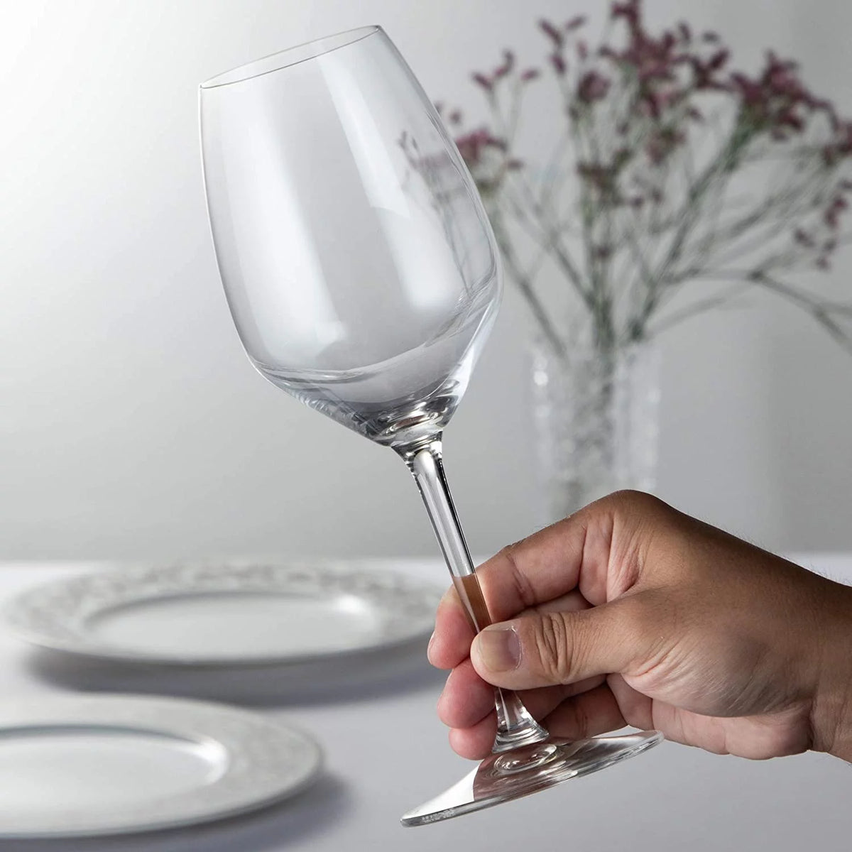 Riesling Glass Set of 2 with Electric Wine Bottle Opener R227043