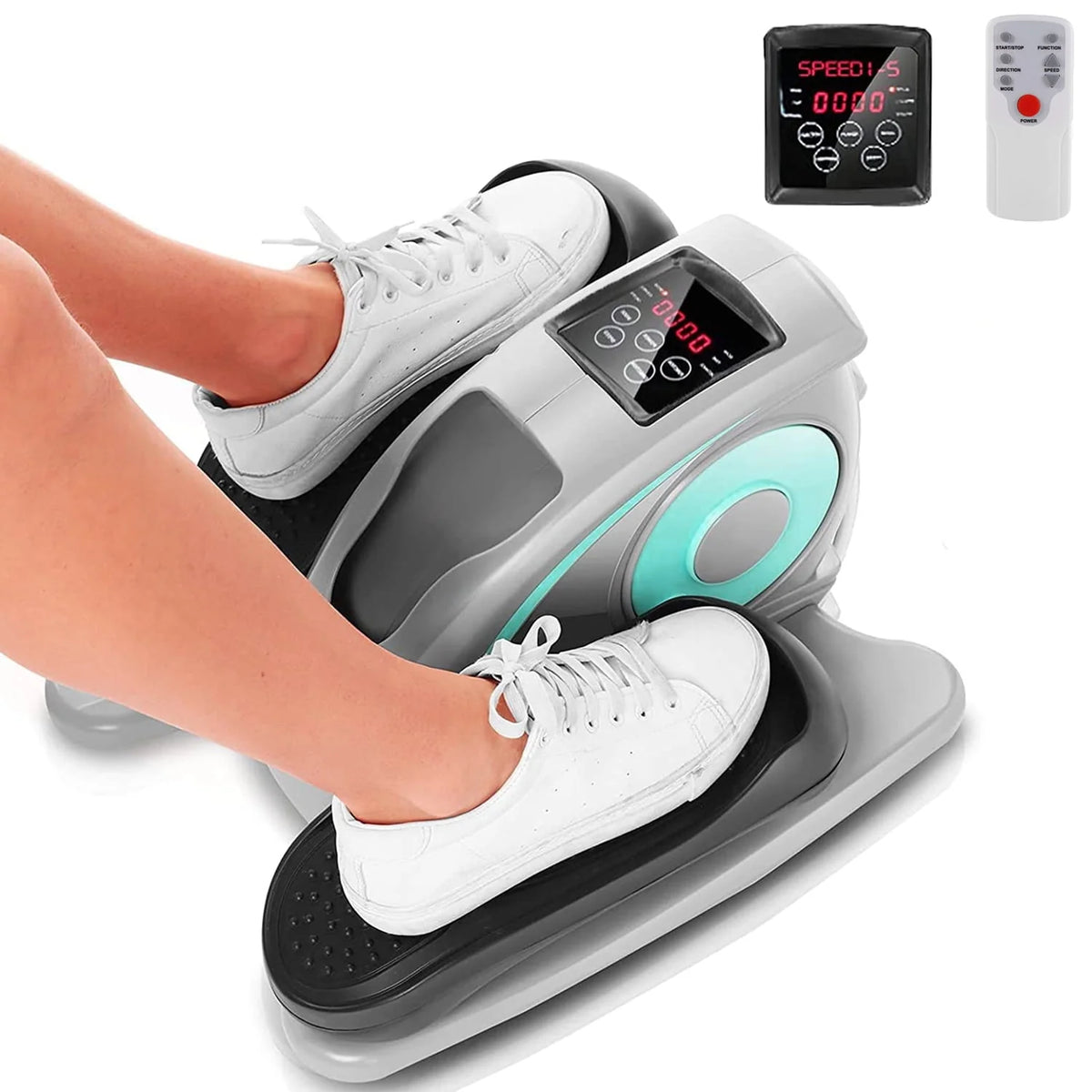 Under Desk Elliptical Machine with LCD Monitor B35623