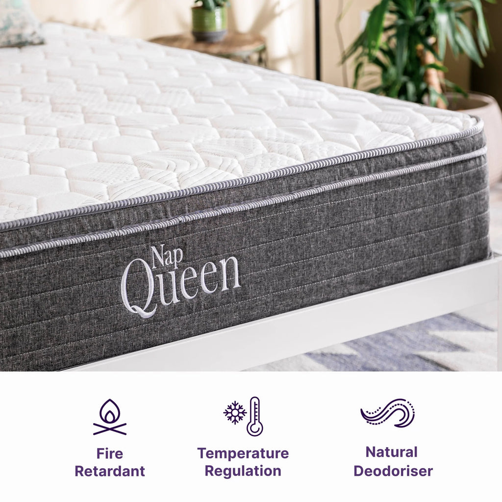 Queen Size Hybrid Memory Foam Pocket Spring Mattress X208212