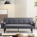 Convertible Futon Sofa Bed with Armrests X40651