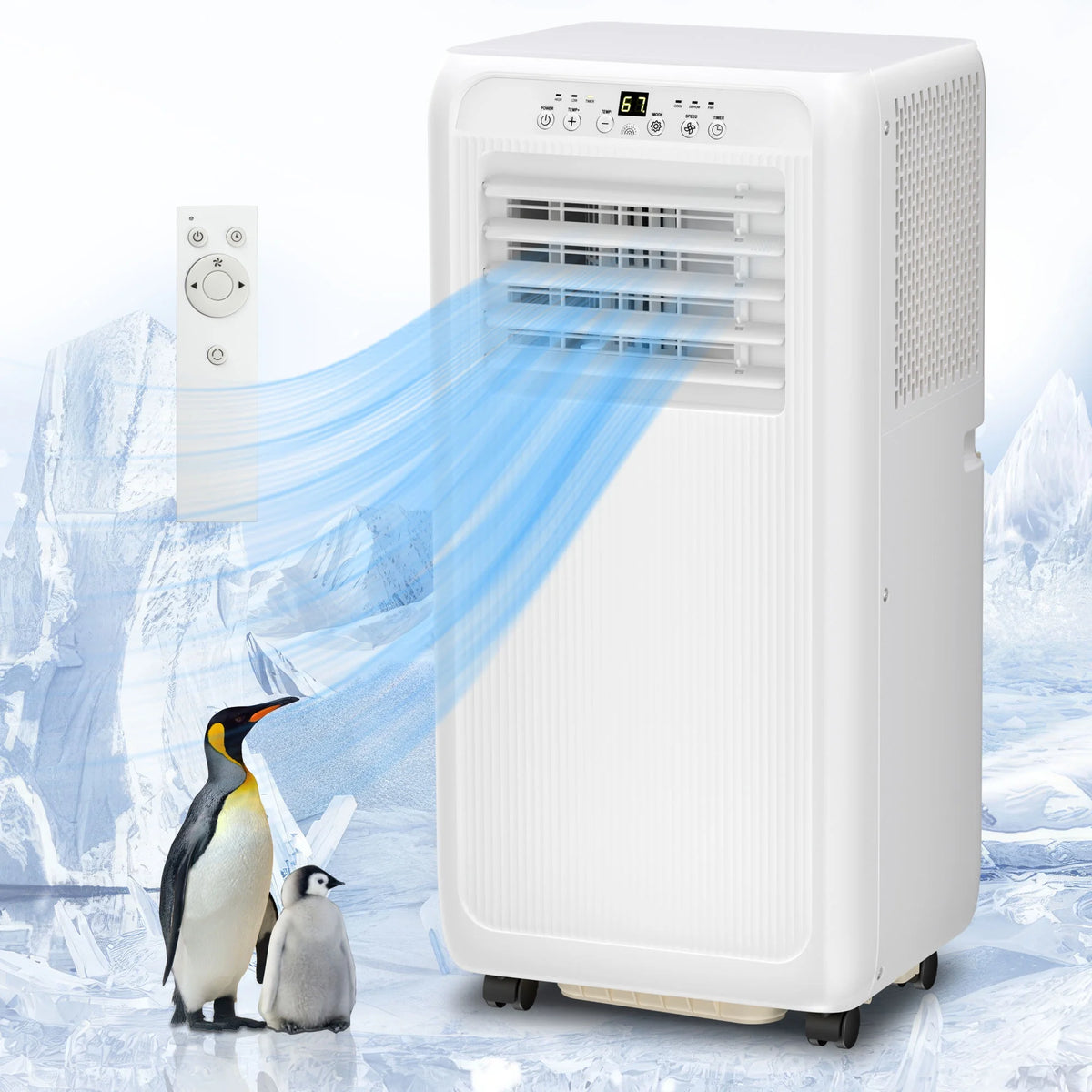 Portable Air Conditioner 3-in-1 with Remote L3190