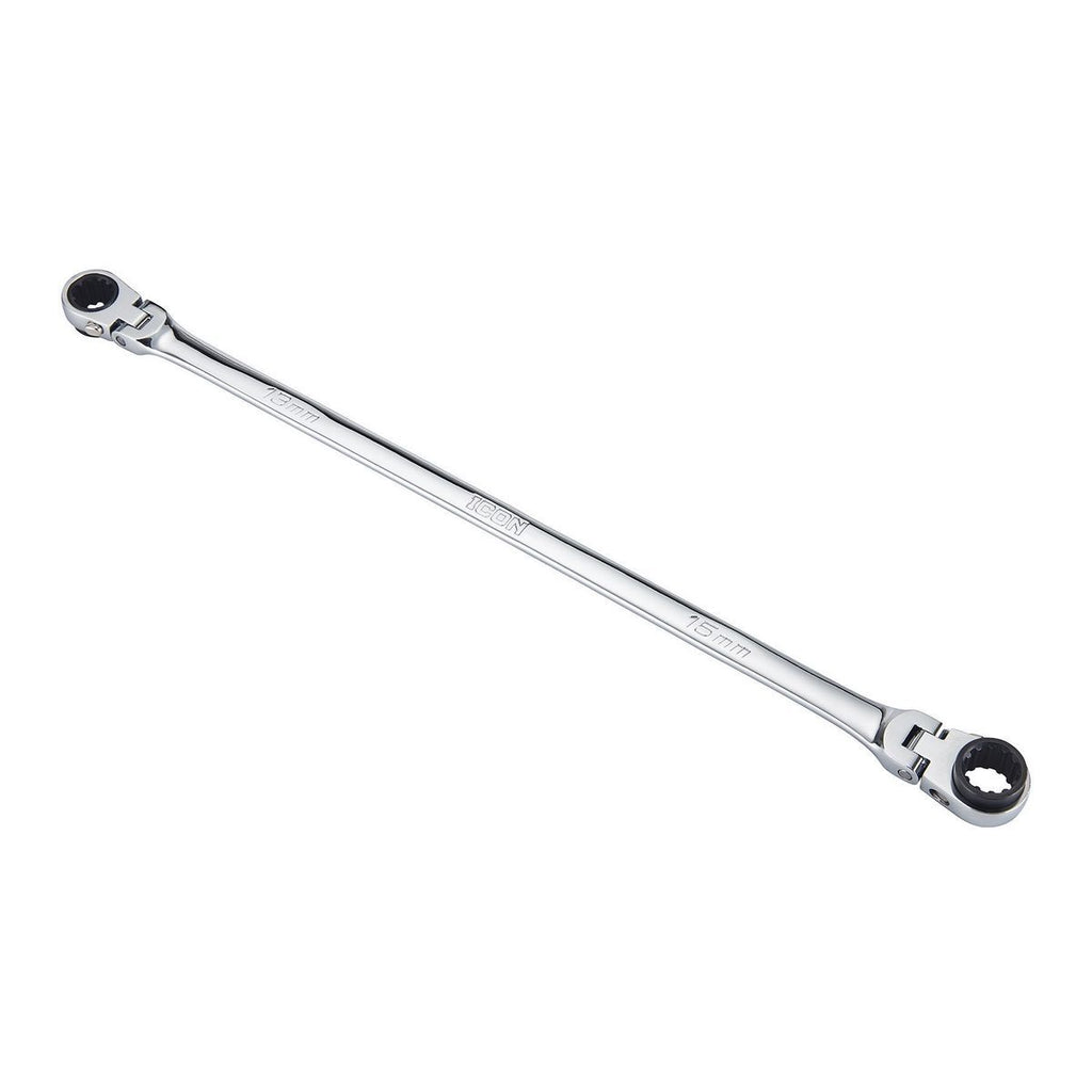 Extra Long Double Box Flex Ratcheting Wrench Set, 5-Piece U259396