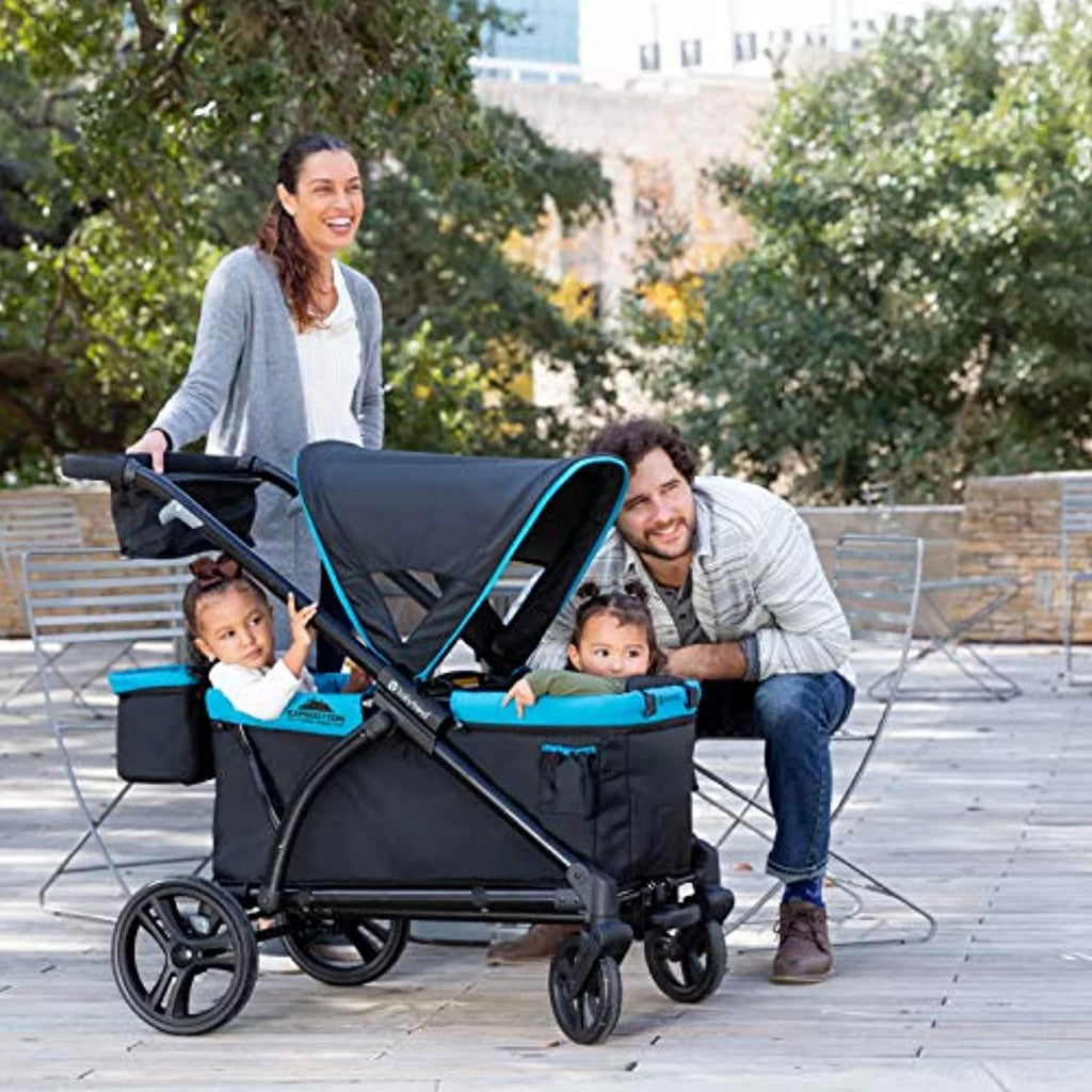 Gray Wagon Stroller W4913