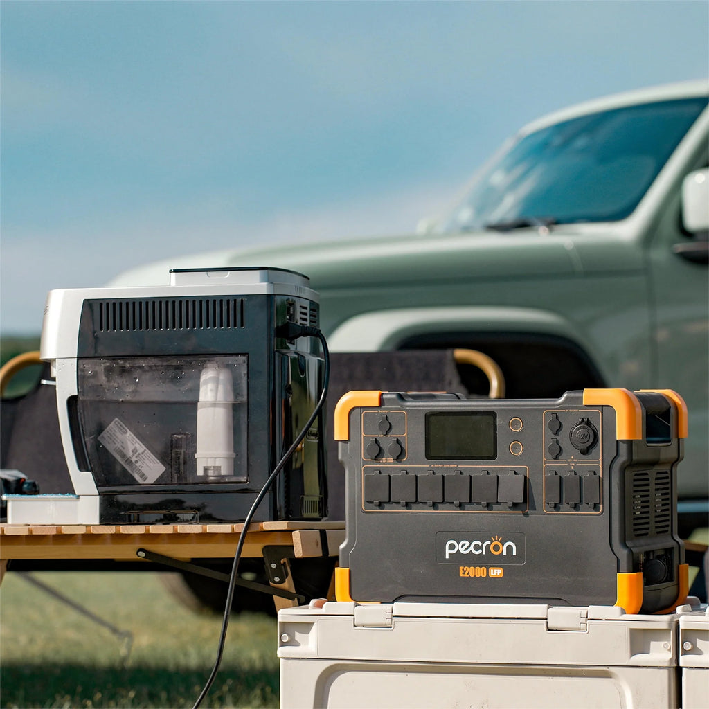 Portable Power Station 1920Wh 2000W with Solar Panels D96573