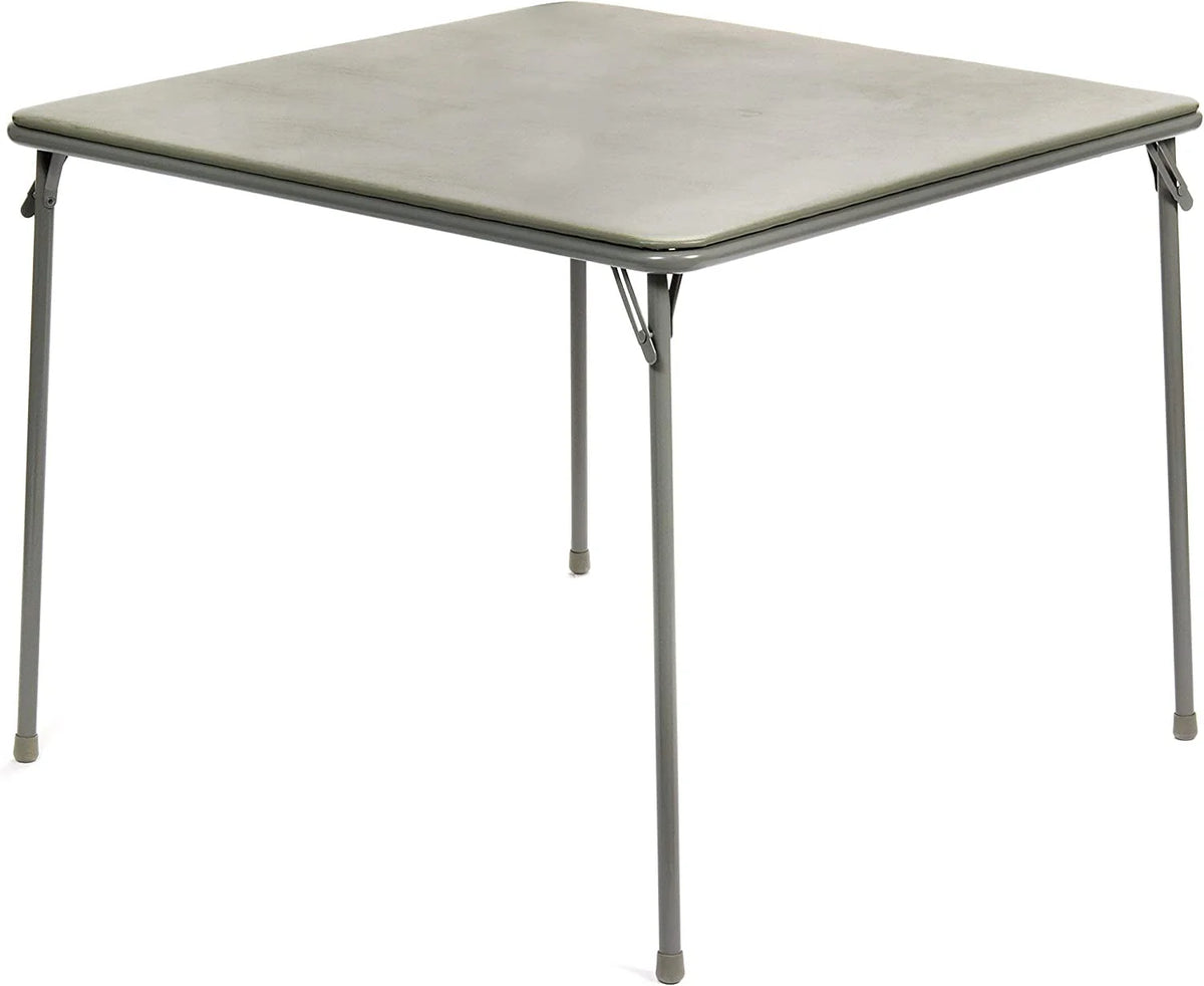 5pc Folding Card Table and Chair Set Black J905