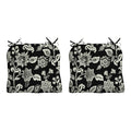 Tufted Plush Outdoor Wicker Chair Cushion, 2 Pack, 20 x 18 D576