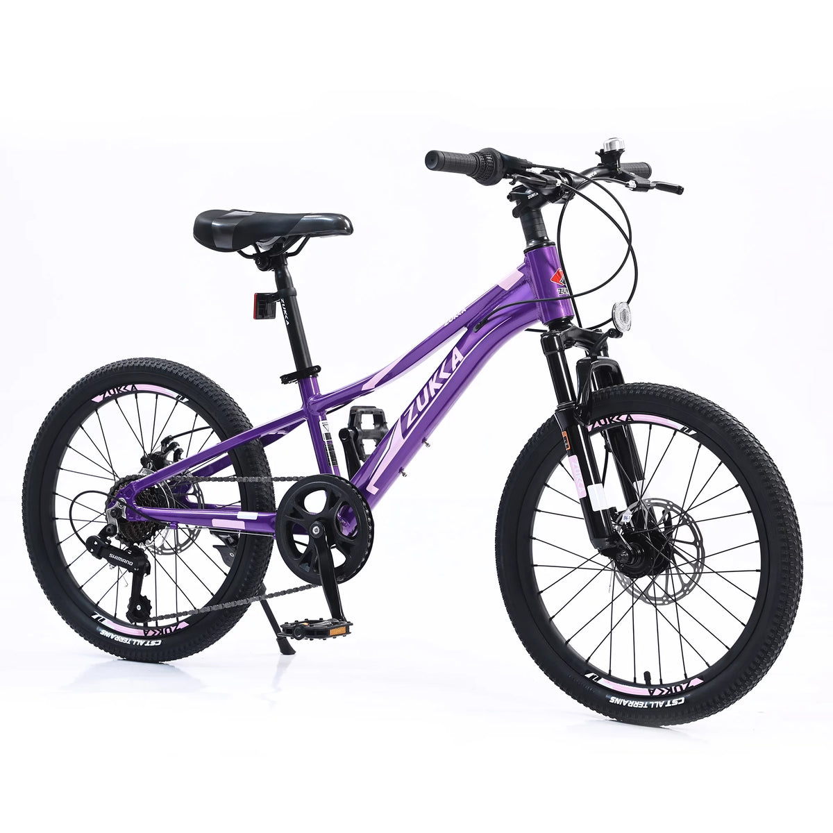20 Mountain Bike 7 Speed Aluminum Frame Bicycle in Blue U36758