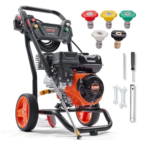 Gas Powered Pressure Washer 3400 PSI 2.6 GPM K2801