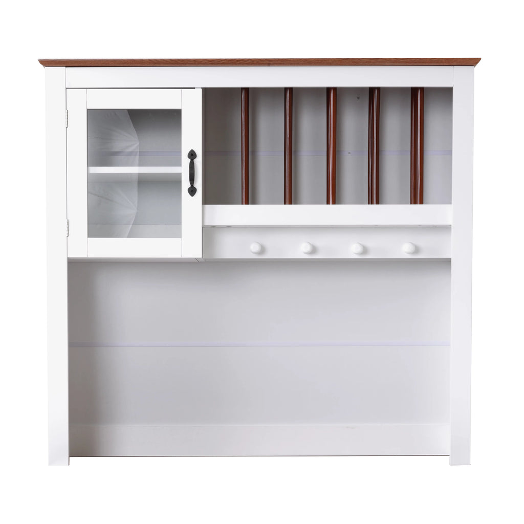 Buffet Hutch with Glass Framed Door S2325