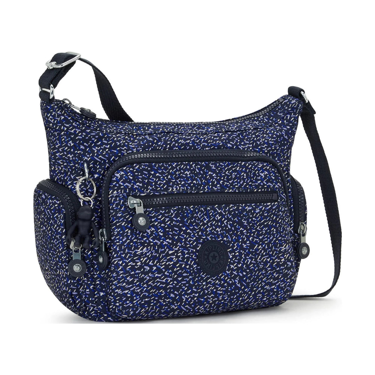 Small Printed Crossbody Bag with Adjustable Strap H64054